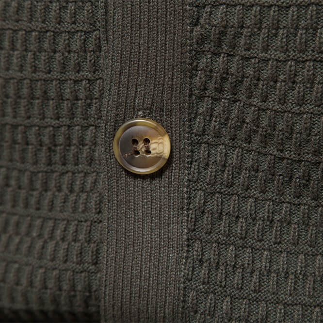 Cardigan 100% Algodão - Italian Elegance